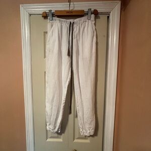 Johnny Was women summer linen pants